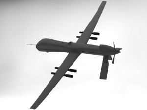 predator type drones Modelo 3D