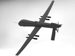 predator type drones 3D Model