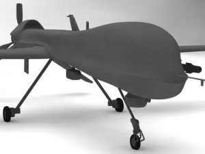 predator type drones 3D Model