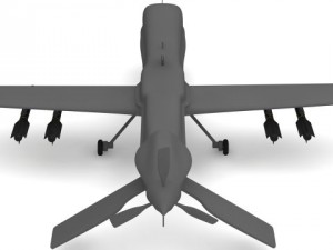 predator type drones Modelo 3D