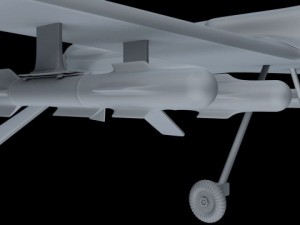 predator type drones Modelo 3D