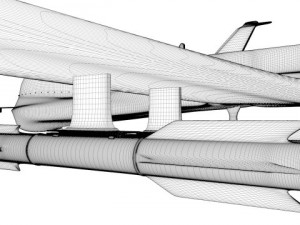 predator type drones Modelo 3D