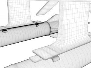 predator type drones Modelo 3D