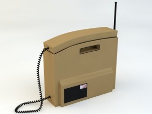 retro mobile brick phone 3D Model