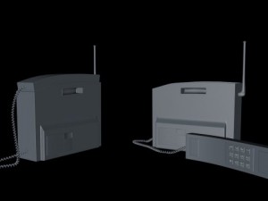 retro mobile brick phone 3D 模型