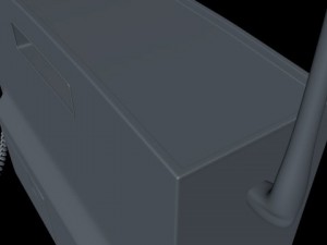 retro mobile brick phone 3D 模型