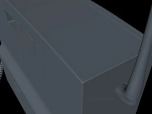 retro mobile brick phone 3D Model