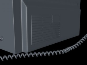 retro mobile brick phone 3D 模型