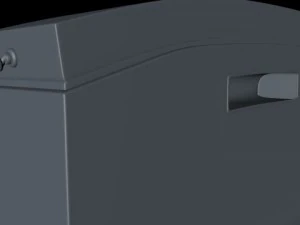 retro mobile brick phone 3D Model