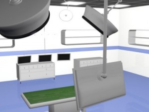 high tech operation room 3D Модель