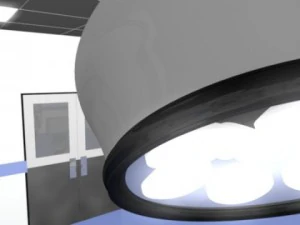 high tech operation room 3D Model