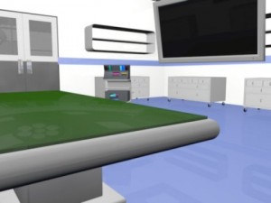 high tech operation room 3D Модель