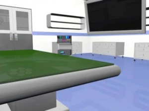 high tech operation room 3D Model