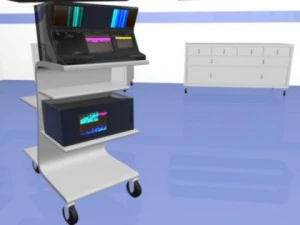 high tech operation room 3D Model