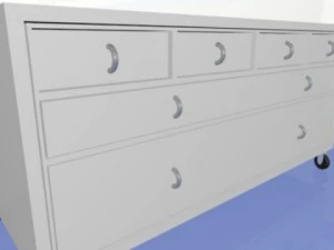 high tech operation room 3D Model