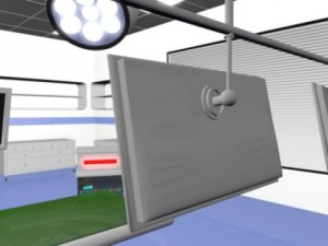 high tech operation room 3D Модель