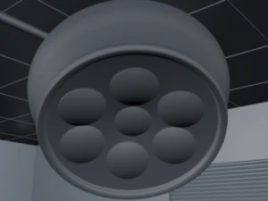 high tech operation room 3D Model