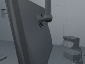 high tech operation room 3D Model