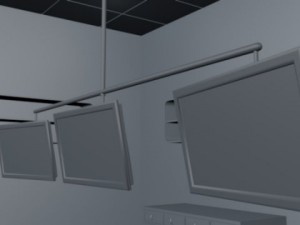 high tech operation room 3D Модель