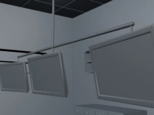 high tech operation room 3D Model