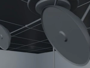 high tech operation room 3D Model