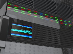 cpu server rack unit Modelo 3D