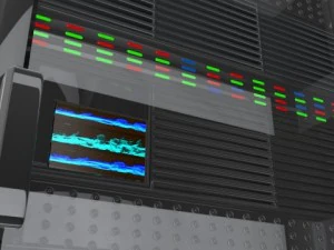 cpu server rack unit 3D Model