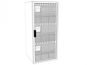cpu server rack unit Modelo 3D