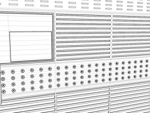 cpu server rack unit Modelo 3D