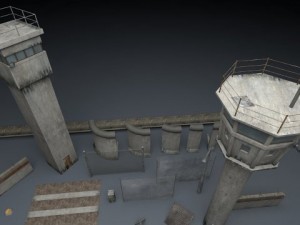 berlin wall package 3D Model