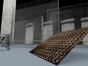 berlin wall package Modello 3D