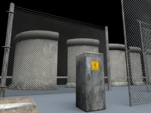 berlin wall package Modello 3D