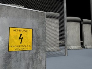 berlin wall package Modello 3D