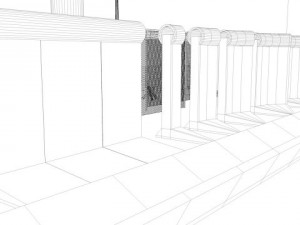 berlin wall package Modello 3D