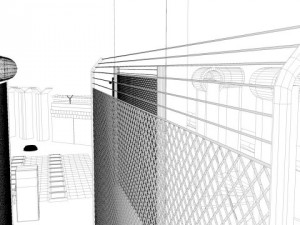 berlin wall package Modello 3D
