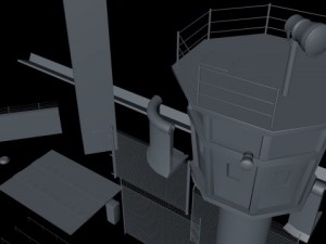 berlin wall package Modello 3D