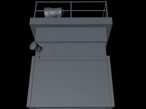 berlin wall package Modello 3D