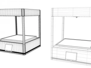 impressora 3D Modelo 3D