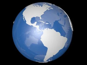 धरती 3D मॉडल