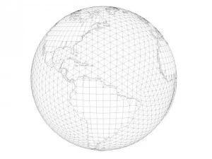 Erde 3D Modell