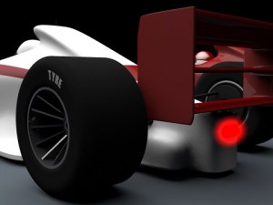 formula 1 type car 3D Model