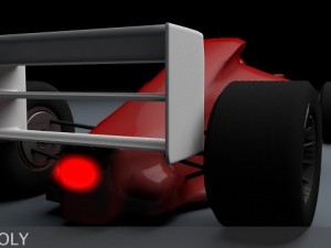 formula 1 type car 3D Model