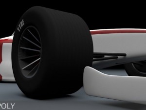 formula 1 type car 3D Model