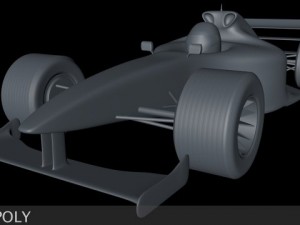 formula 1 type car 3D Model