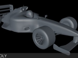 formula 1 type car 3D Model