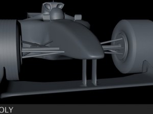 formula 1 type car 3D Model