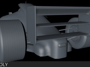 formula 1 type car 3D Model