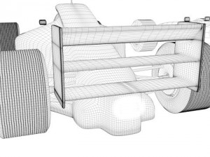 formula 1 type car 3D Model