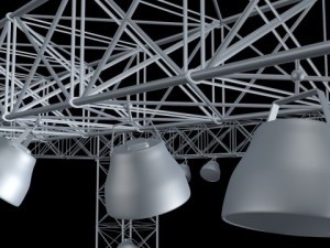 concert stage 3D 모델