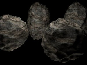 asteroids 3D Model